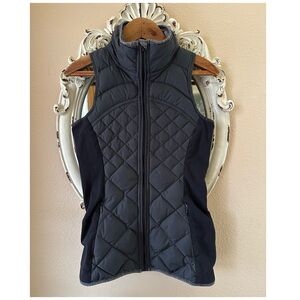 Lululemon Athletica Black Quilted Vest